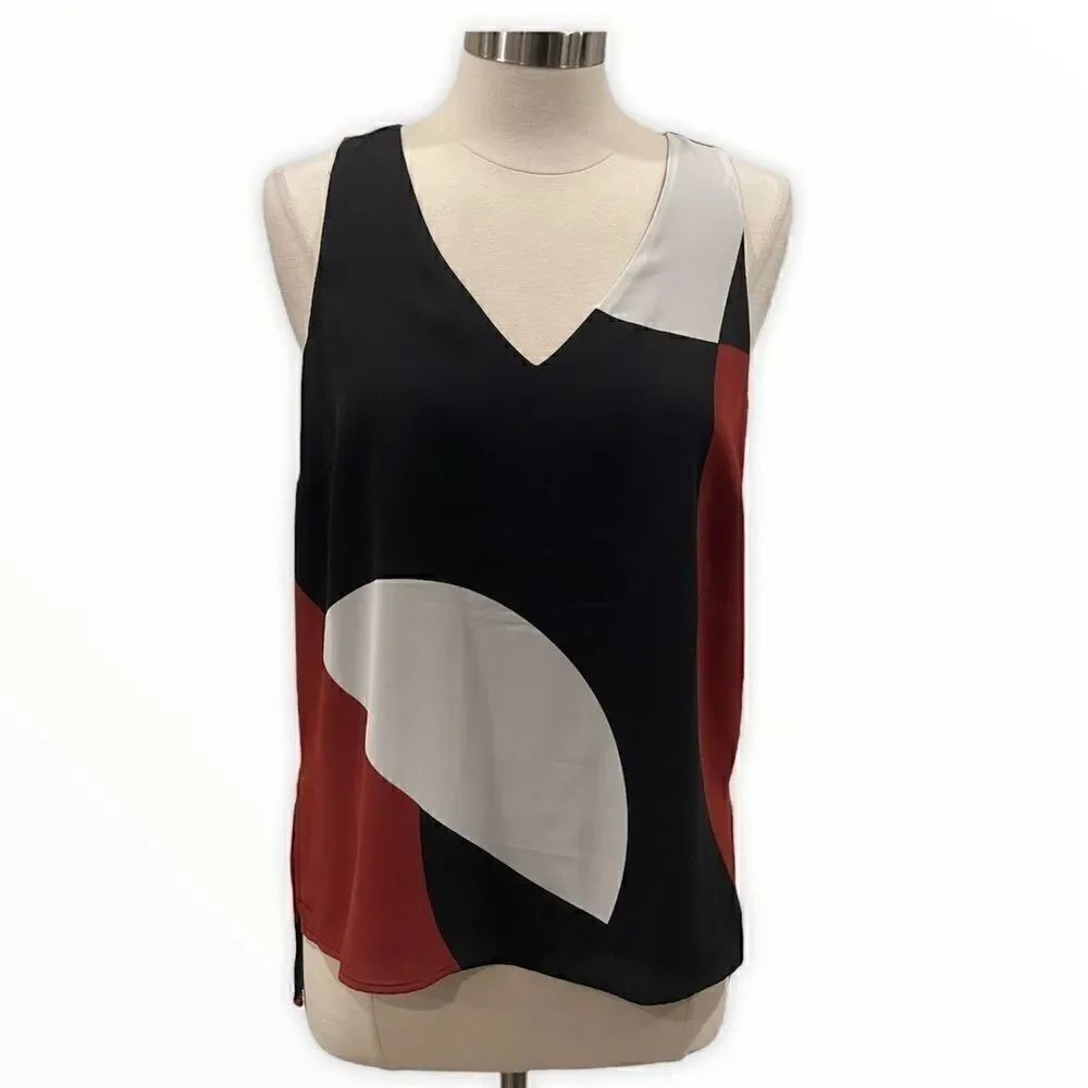 INC International Concepts Color-Blocked Top